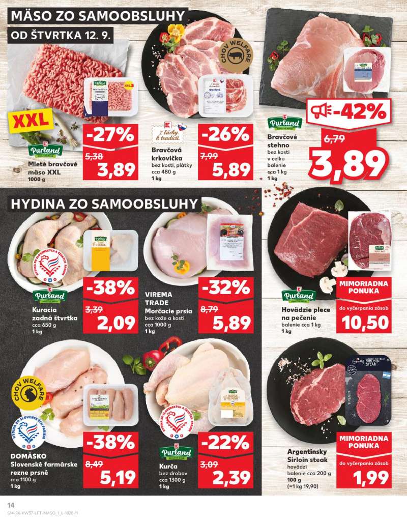 Kaufland Szlovákia Akciós Újság 14 oldal