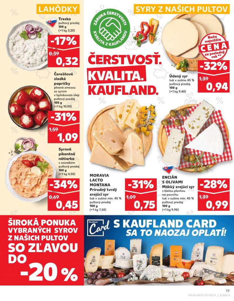 Kaufland Szlovákia Akciós Újság 19 oldal