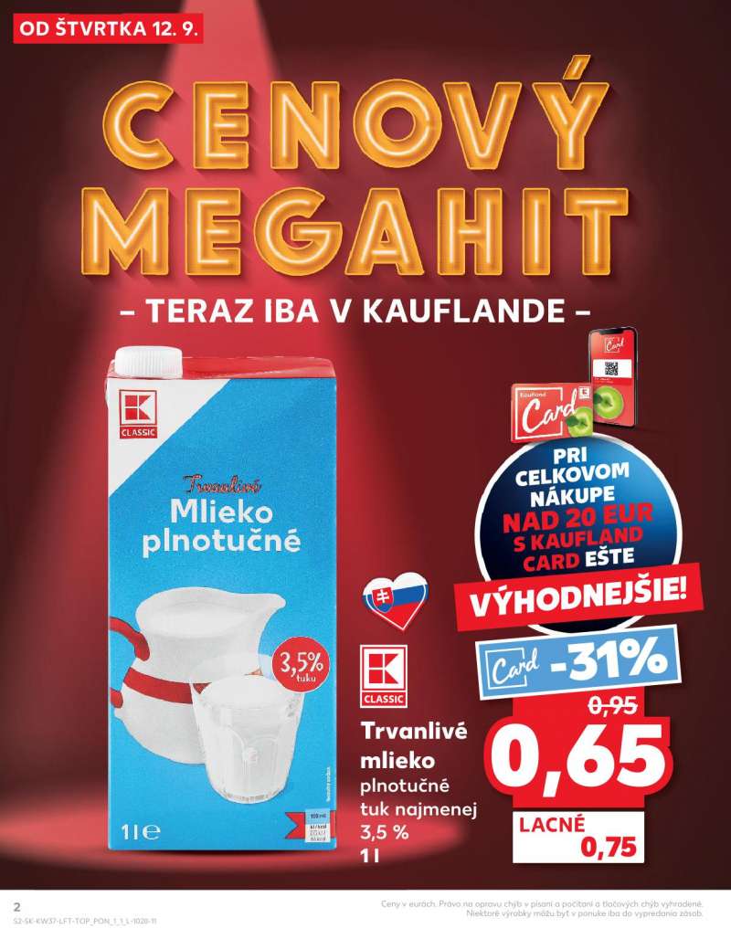 Kaufland Szlovákia Akciós Újság 2 oldal