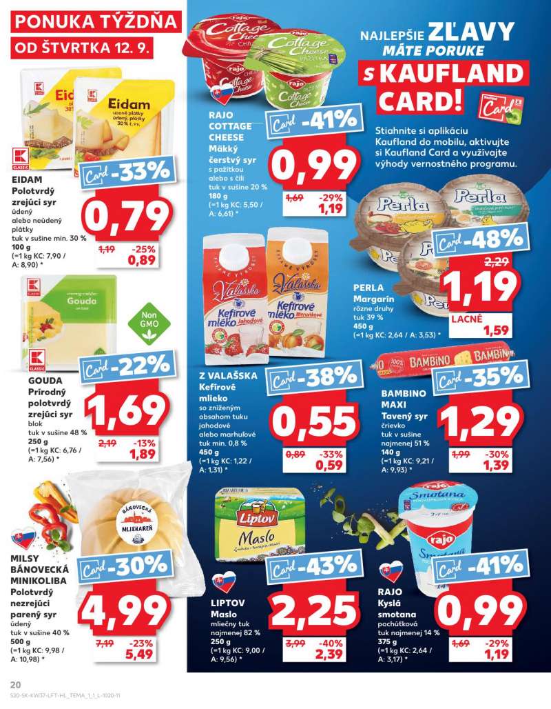 Kaufland Szlovákia Akciós Újság 20 oldal