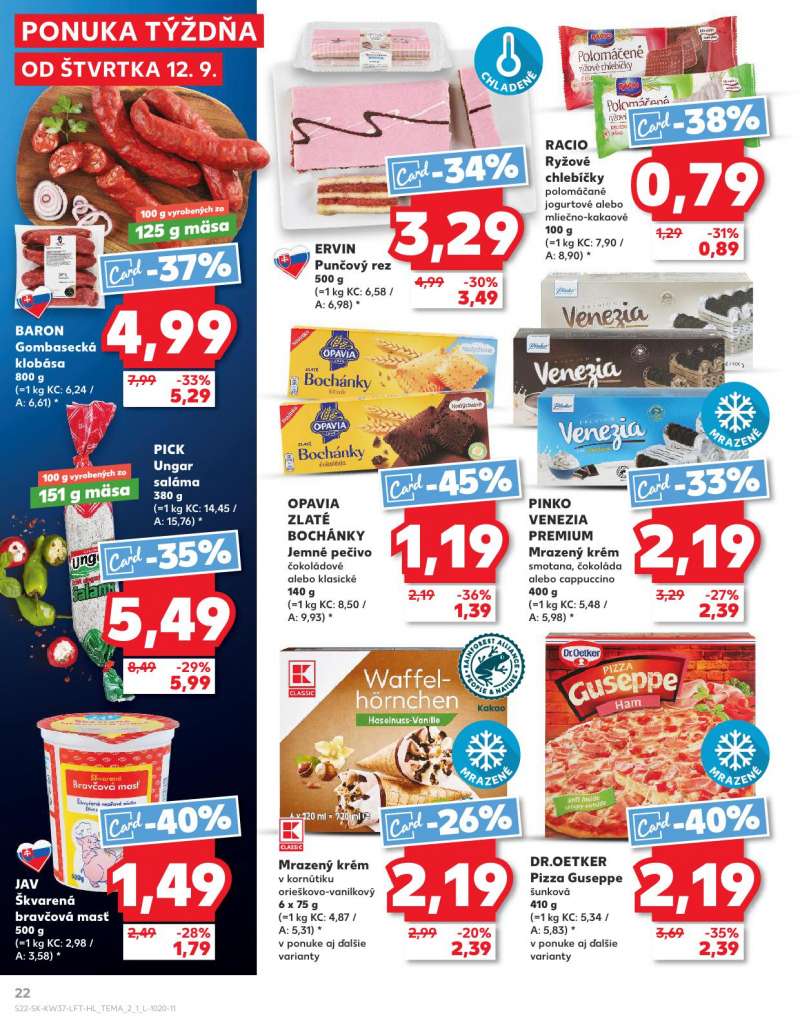 Kaufland Szlovákia Akciós Újság 22 oldal