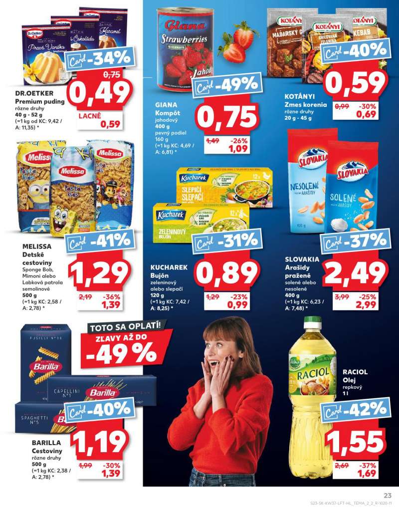 Kaufland Szlovákia Akciós Újság 23 oldal