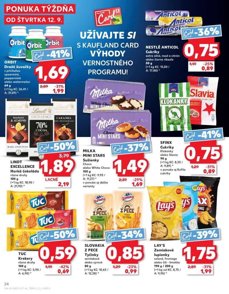 Kaufland Szlovákia Akciós Újság 24 oldal