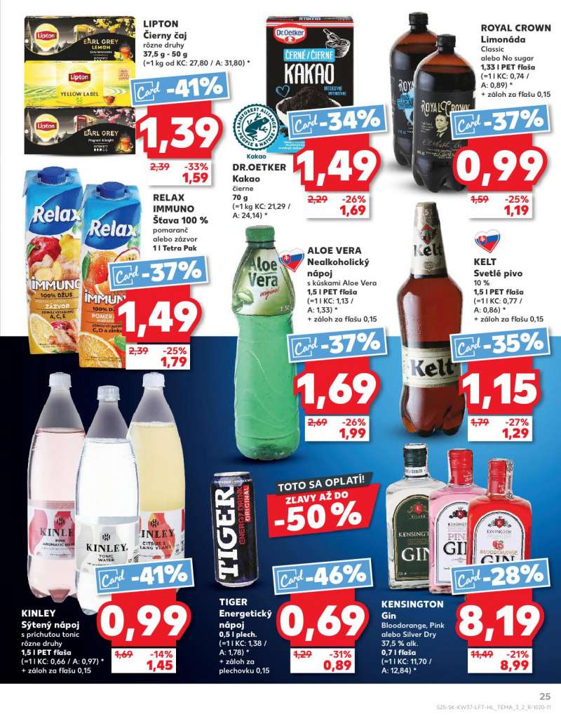 Kaufland Szlovákia Akciós Újság 25 oldal