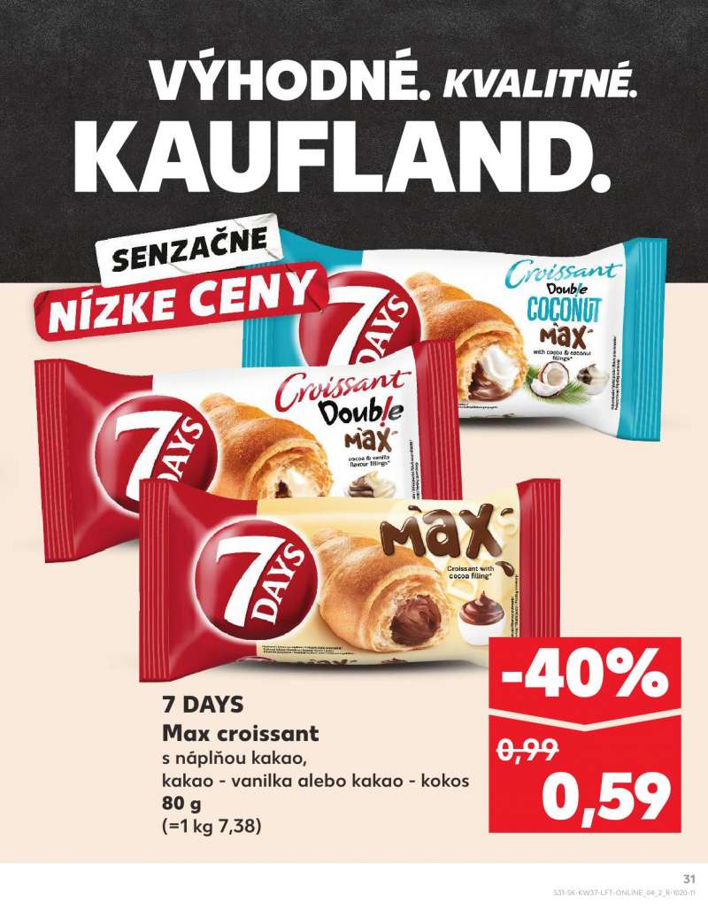 Kaufland Szlovákia Akciós Újság 31 oldal