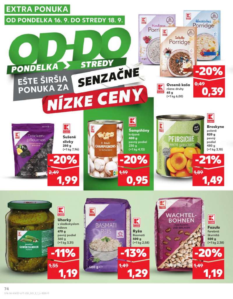 Kaufland Szlovákia Akciós Újság 74 oldal