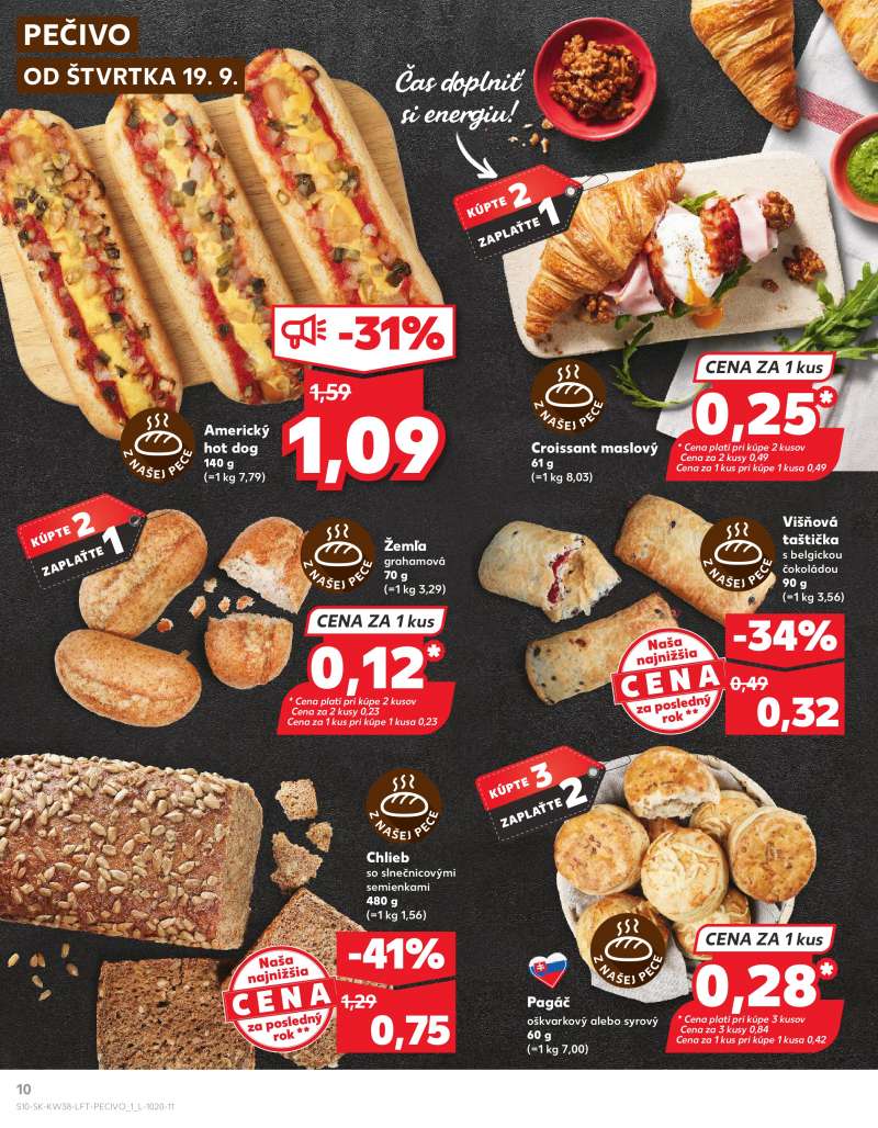 Kaufland Szlovákia Akciós Újság 10 oldal