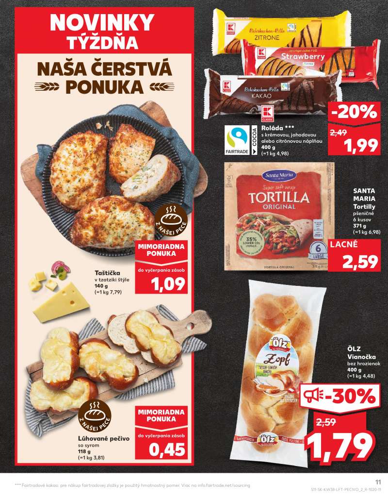 Kaufland Szlovákia Akciós Újság 11 oldal