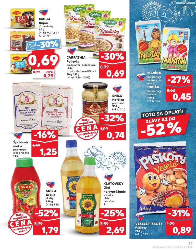 Kaufland Szlovákia Akciós Újság 23 oldal