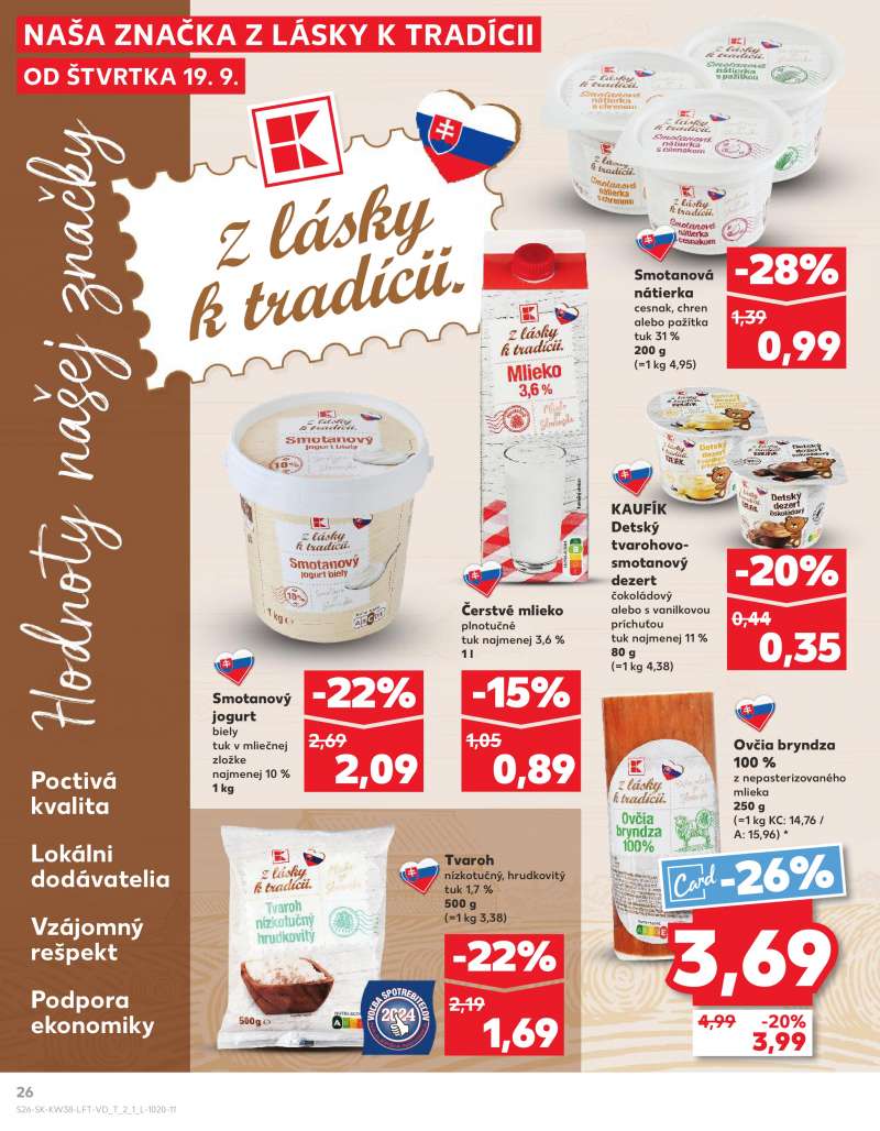 Kaufland Szlovákia Akciós Újság 26 oldal