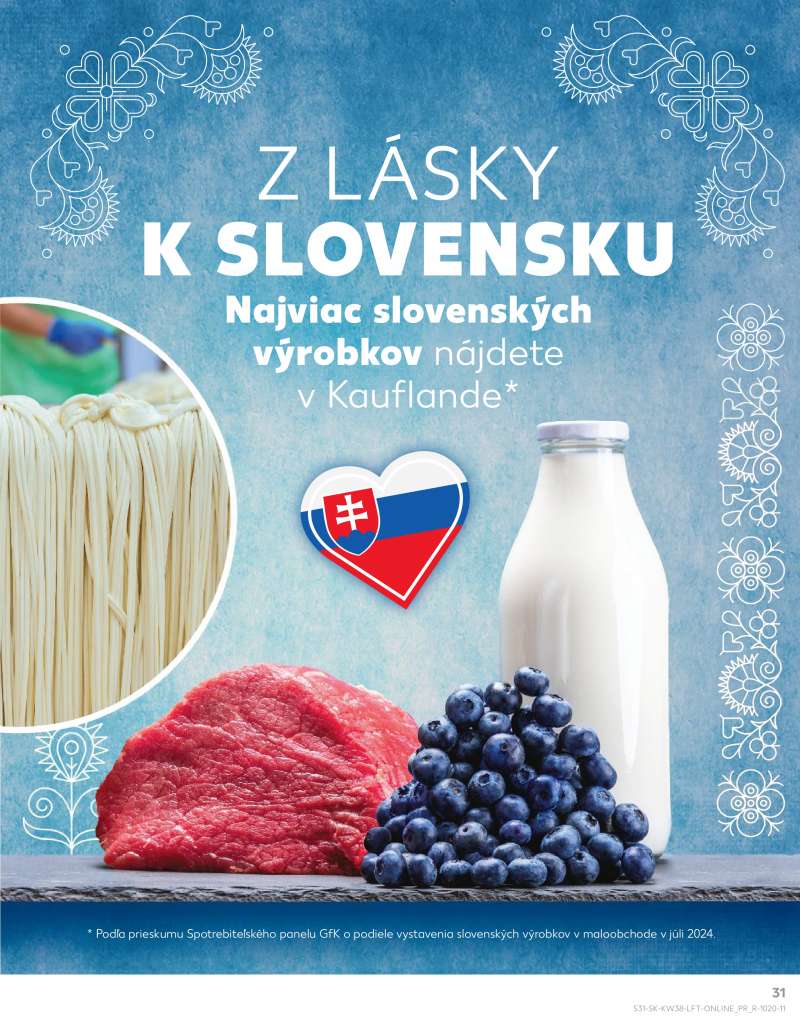 Kaufland Szlovákia Akciós Újság 31 oldal