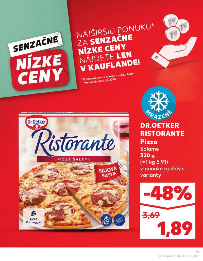 Kaufland Szlovákia Akciós Újság 37 oldal