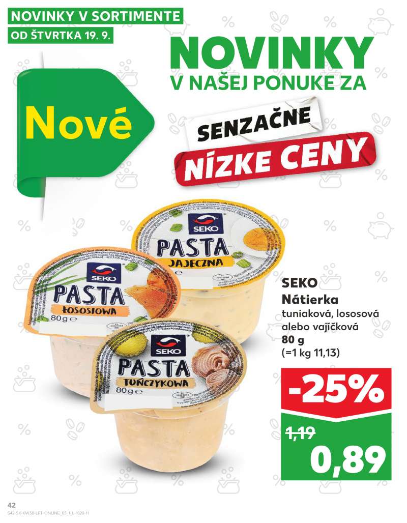 Kaufland Szlovákia Akciós Újság 42 oldal