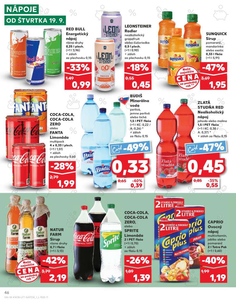 Kaufland Szlovákia Akciós Újság 46 oldal