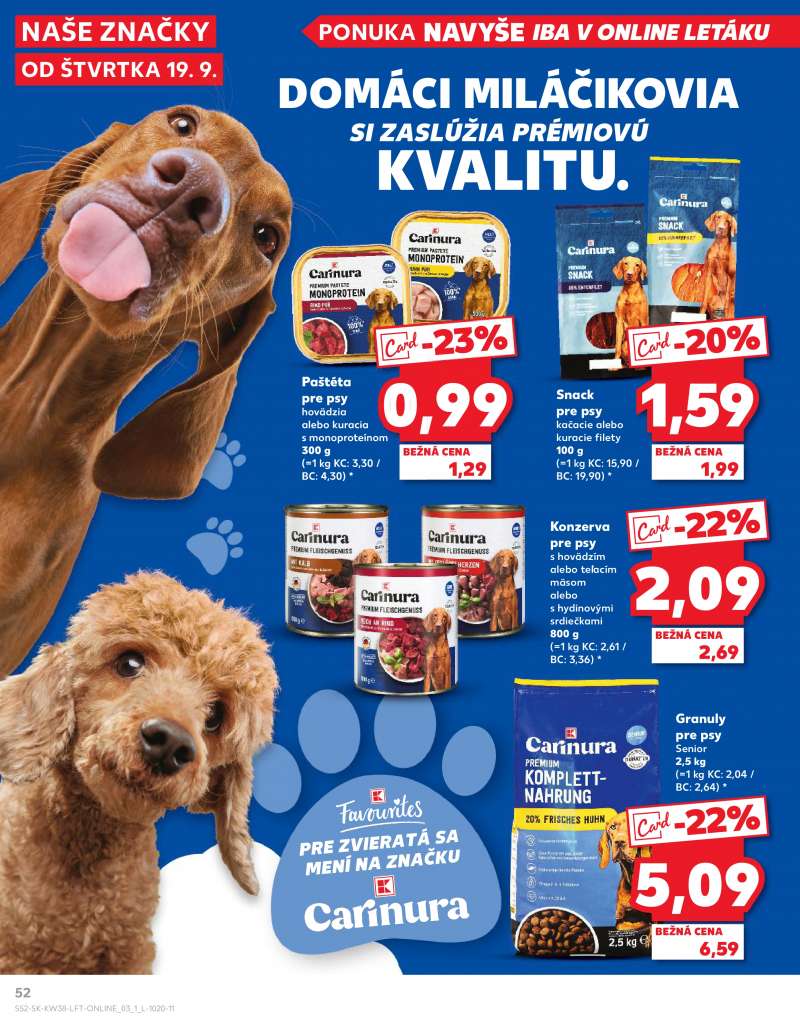 Kaufland Szlovákia Akciós Újság 52 oldal