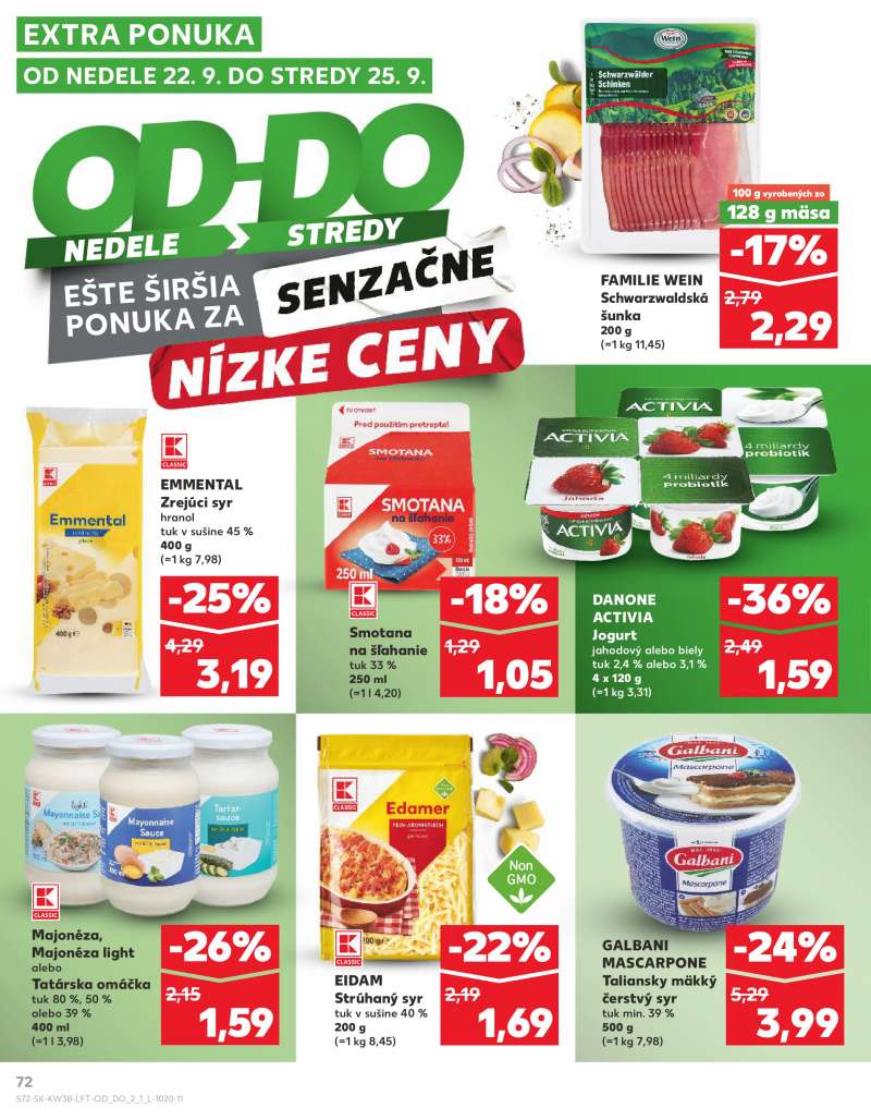 Kaufland Szlovákia Akciós Újság 72 oldal