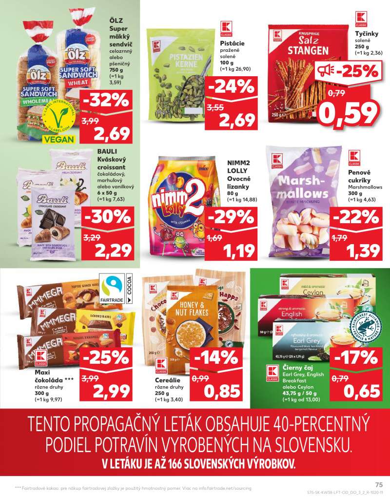 Kaufland Szlovákia Akciós Újság 75 oldal