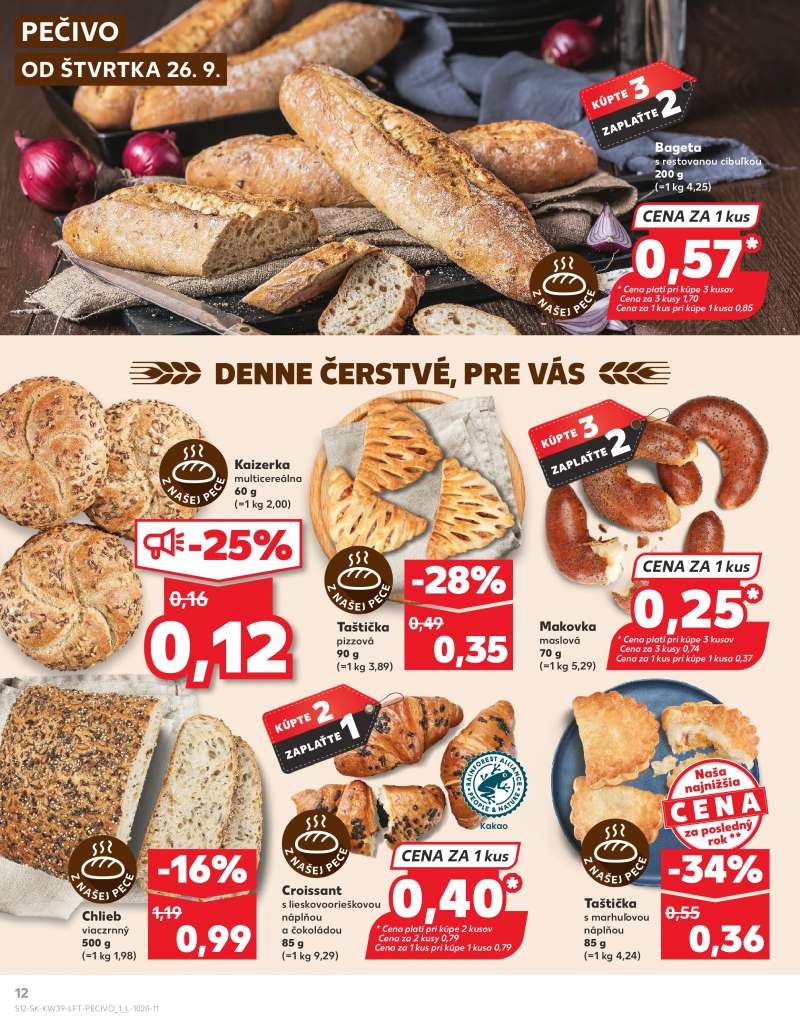 Kaufland Szlovákia Akciós Újság 12 oldal