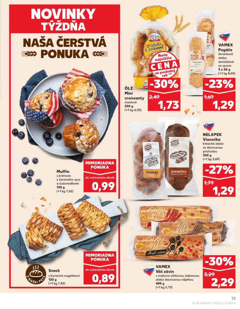 Kaufland Szlovákia Akciós Újság 13 oldal