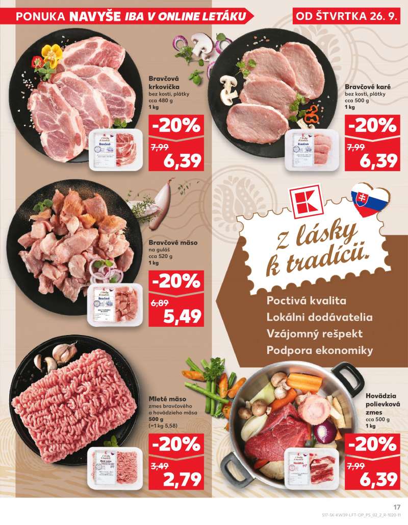 Kaufland Szlovákia Akciós Újság 17 oldal