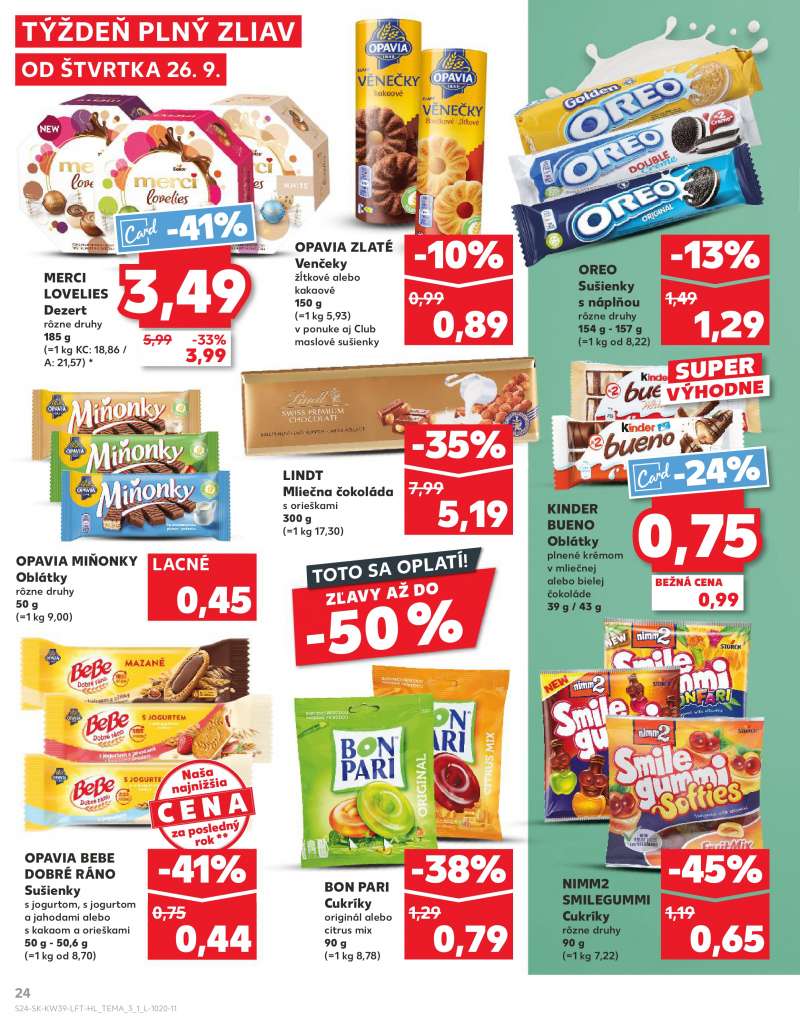 Kaufland Szlovákia Akciós Újság 24 oldal