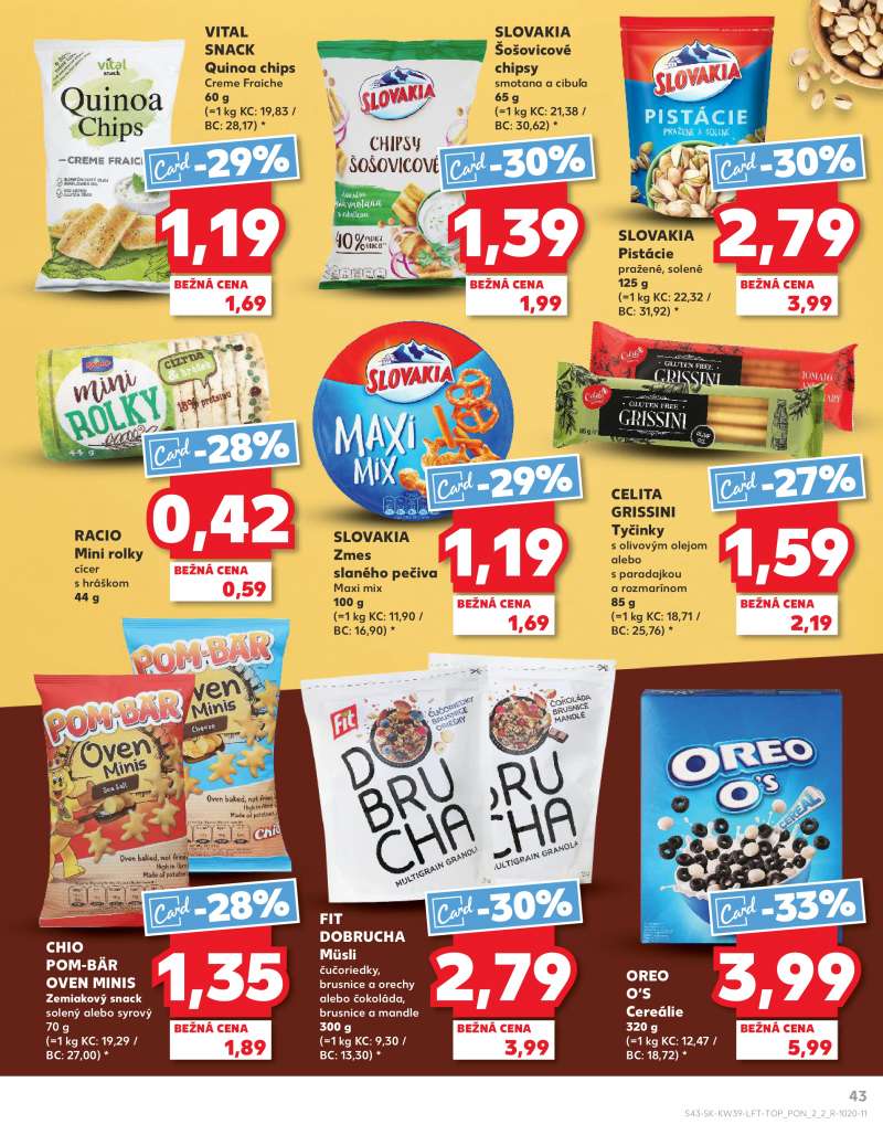 Kaufland Szlovákia Akciós Újság 43 oldal