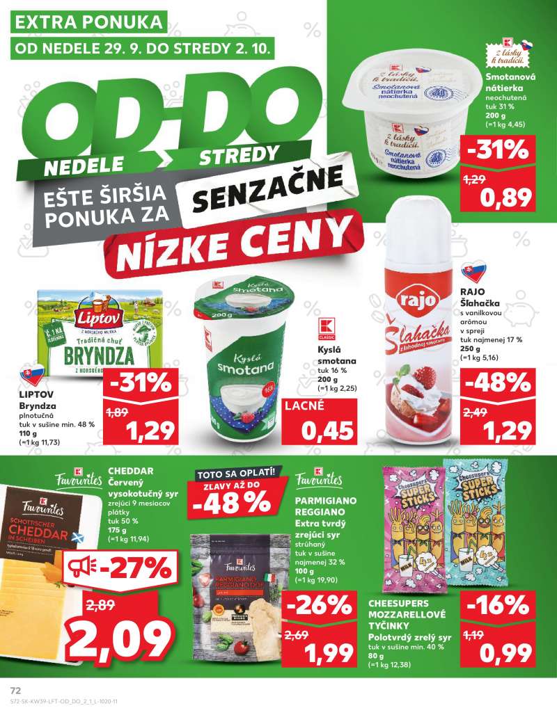 Kaufland Szlovákia Akciós Újság 72 oldal