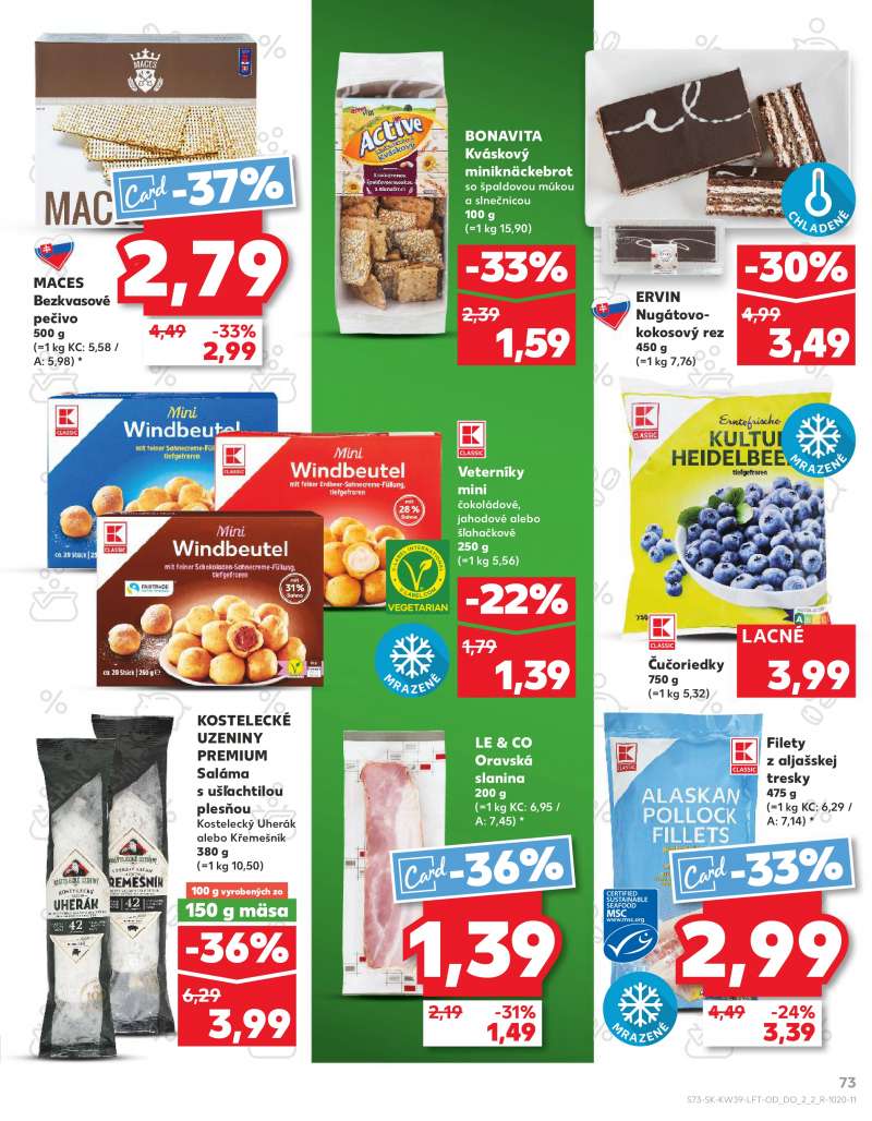 Kaufland Szlovákia Akciós Újság 73 oldal