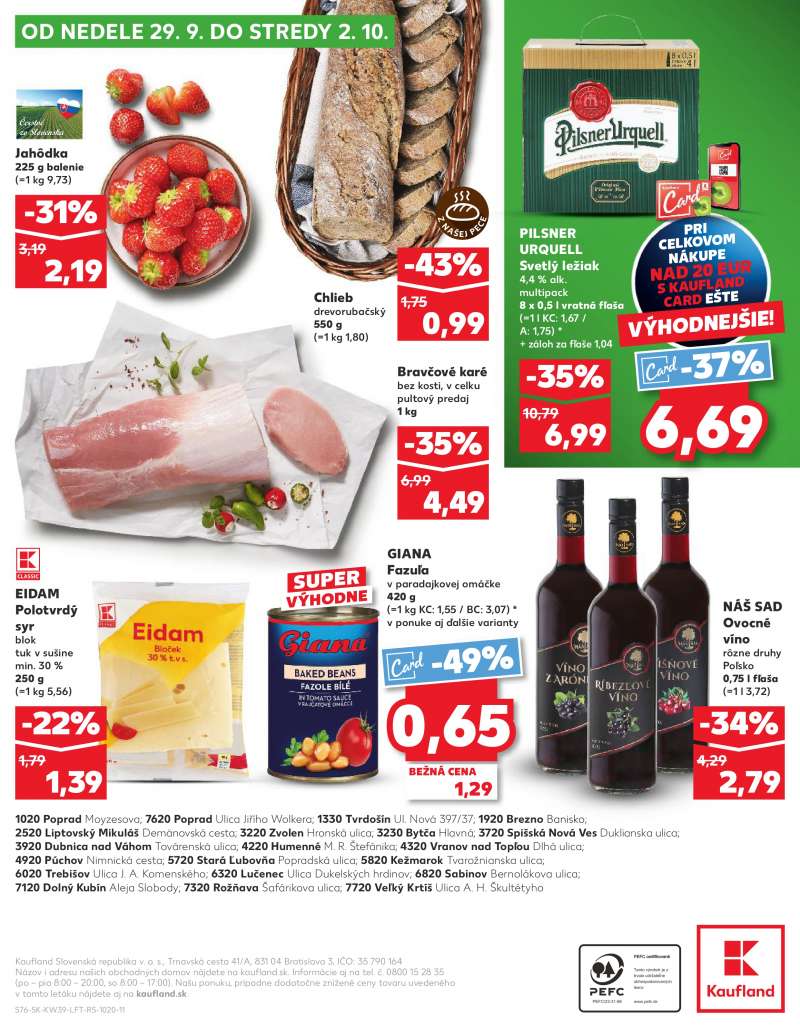 Kaufland Szlovákia Akciós Újság 76 oldal