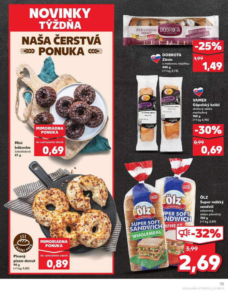 Kaufland Szlovákia Akciós Újság 13 oldal