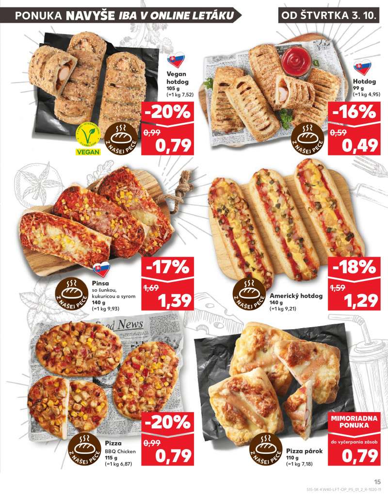 Kaufland Szlovákia Akciós Újság 15 oldal