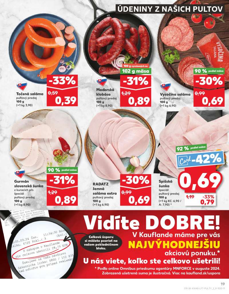 Kaufland Szlovákia Akciós Újság 19 oldal