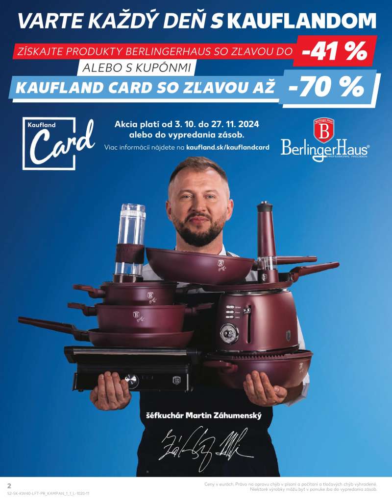 Kaufland Szlovákia Akciós Újság 2 oldal