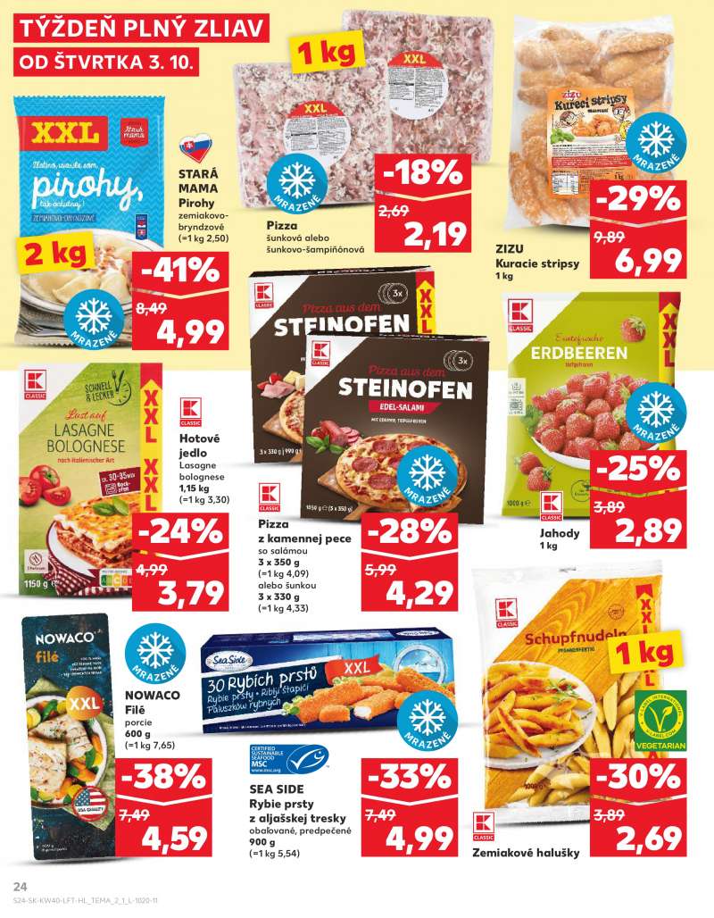 Kaufland Szlovákia Akciós Újság 24 oldal