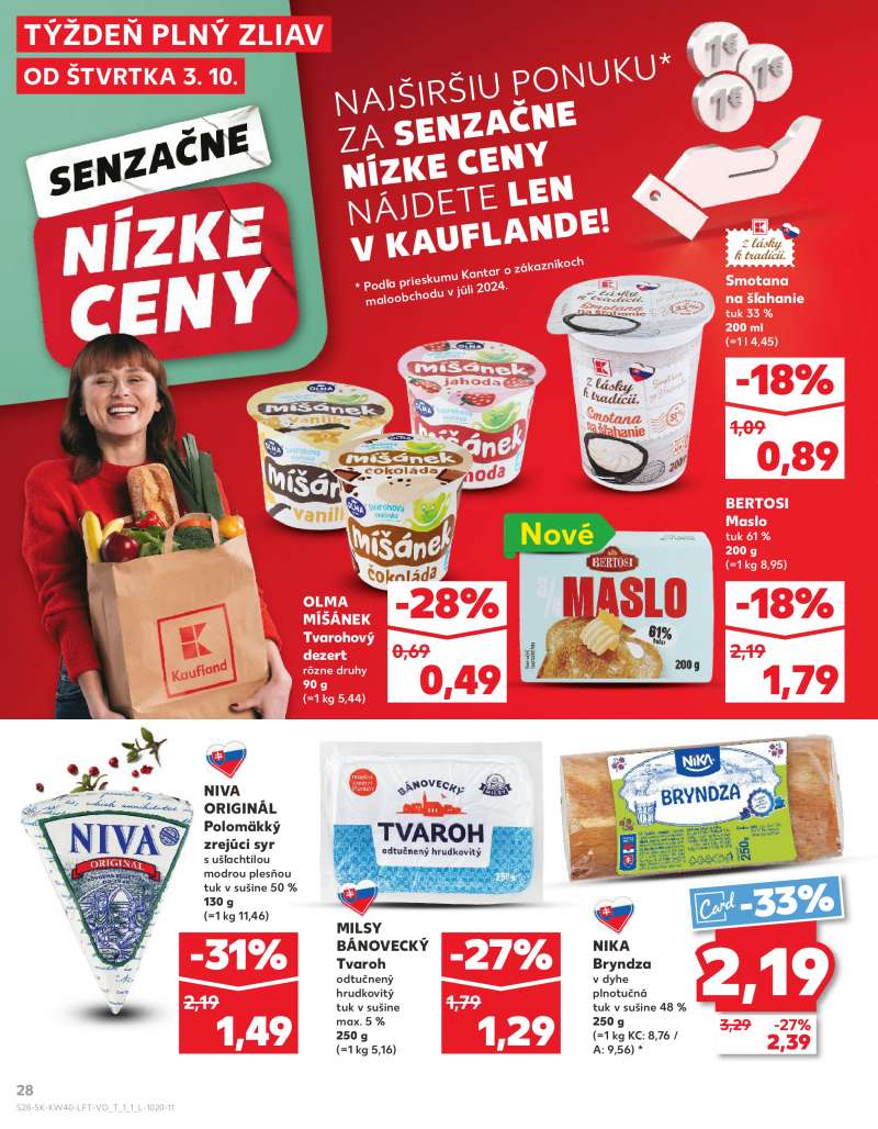 Kaufland Szlovákia Akciós Újság 28 oldal