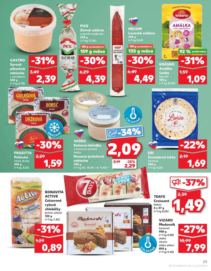 Kaufland Szlovákia Akciós Újság 29 oldal