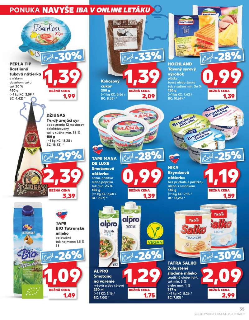 Kaufland Szlovákia Akciós Újság 35 oldal