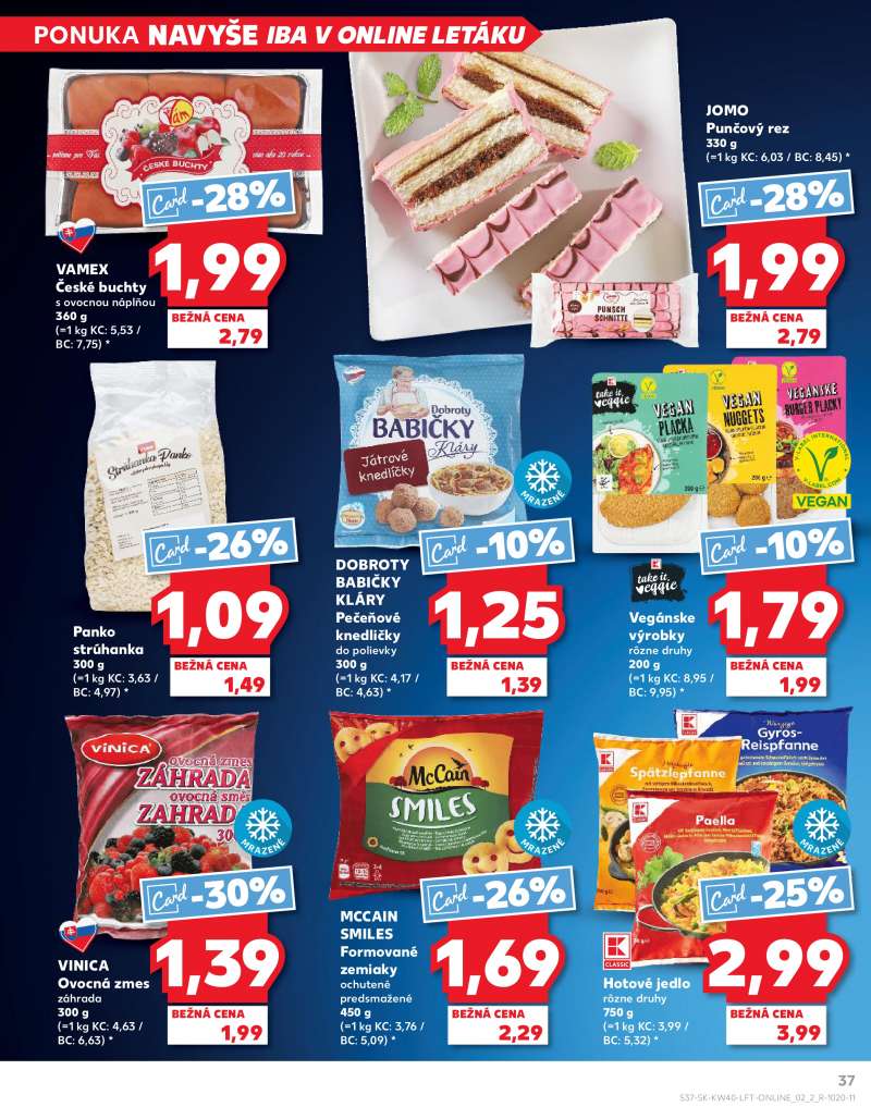 Kaufland Szlovákia Akciós Újság 37 oldal