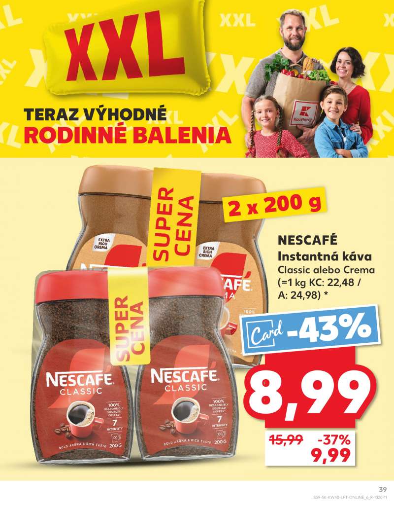 Kaufland Szlovákia Akciós Újság 39 oldal