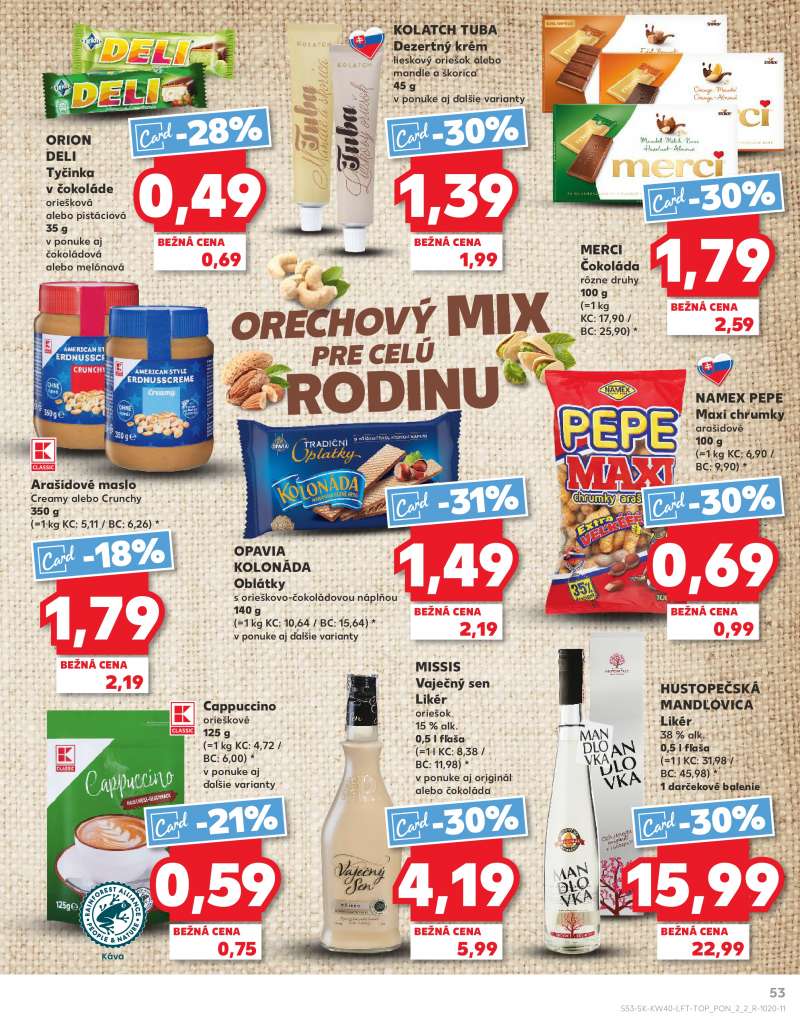 Kaufland Szlovákia Akciós Újság 53 oldal