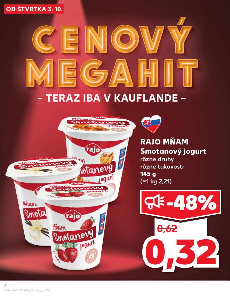 Kaufland Szlovákia Akciós Újság 6 oldal