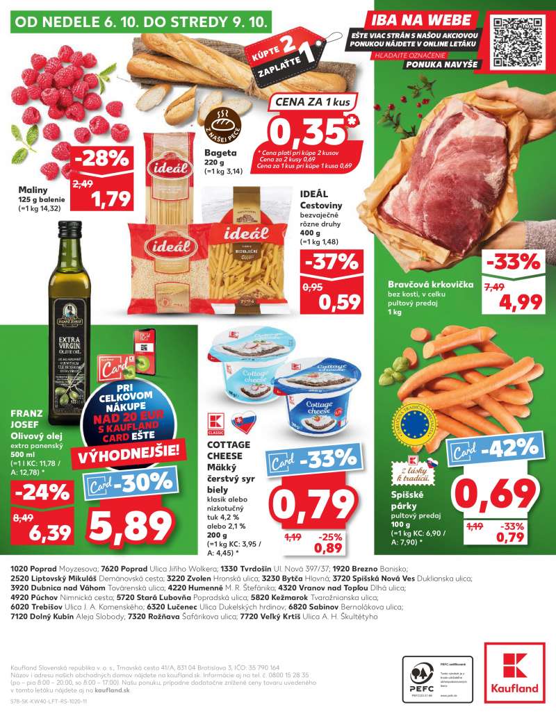 Kaufland Szlovákia Akciós Újság 78 oldal