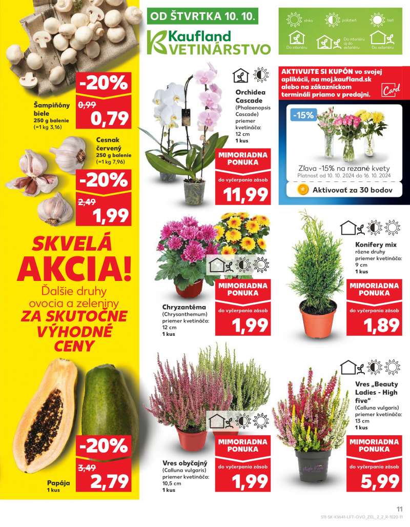 Kaufland Szlovákia Akciós Újság 11 oldal