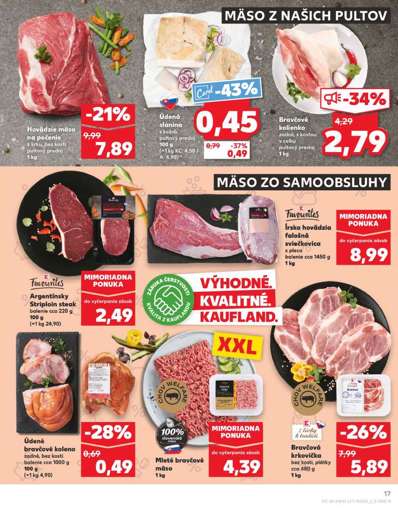 Kaufland Szlovákia Akciós Újság 17 oldal