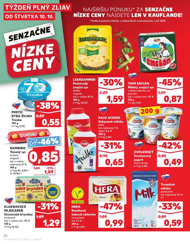 Kaufland Szlovákia Akciós Újság 22 oldal