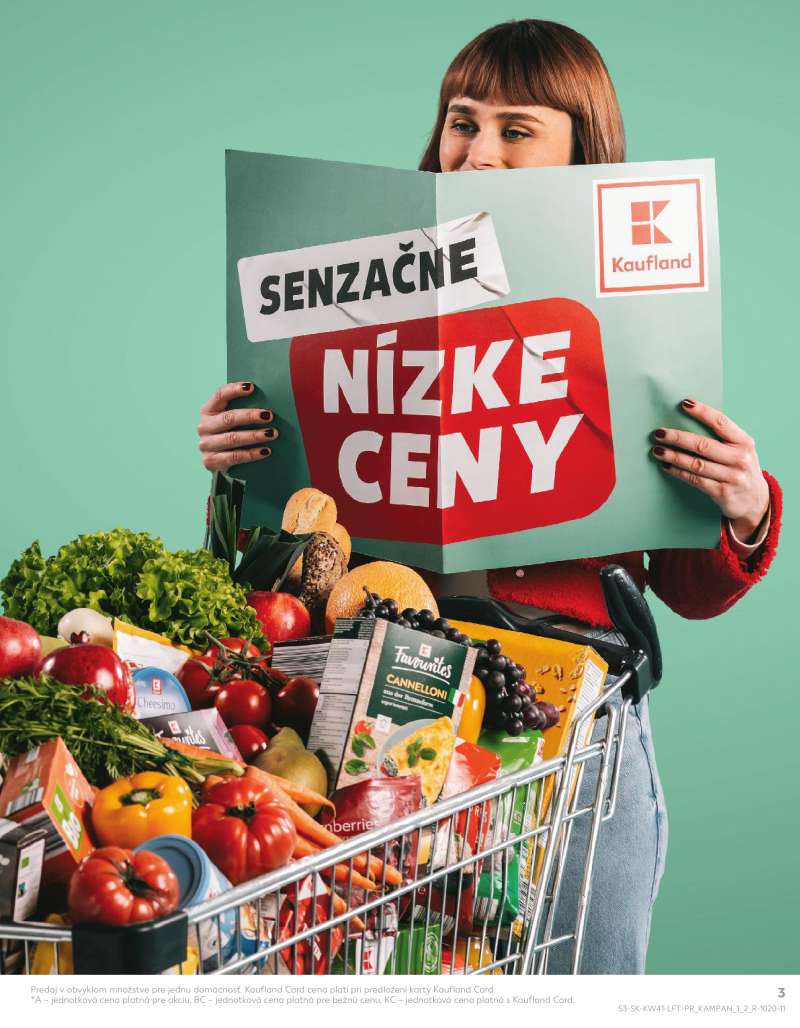 Kaufland Szlovákia Akciós Újság 3 oldal