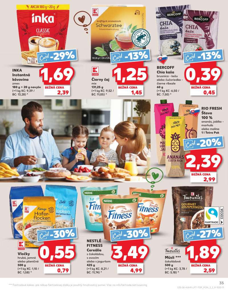 Kaufland Szlovákia Akciós Újság 35 oldal