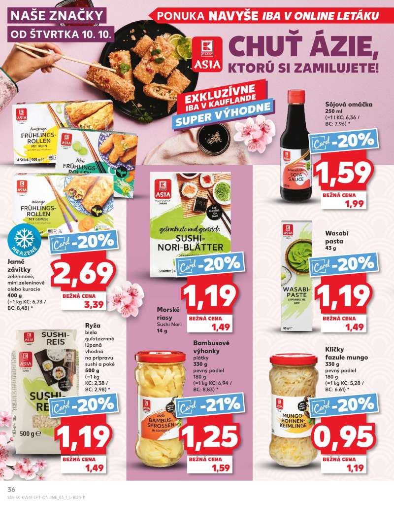 Kaufland Szlovákia Akciós Újság 36 oldal