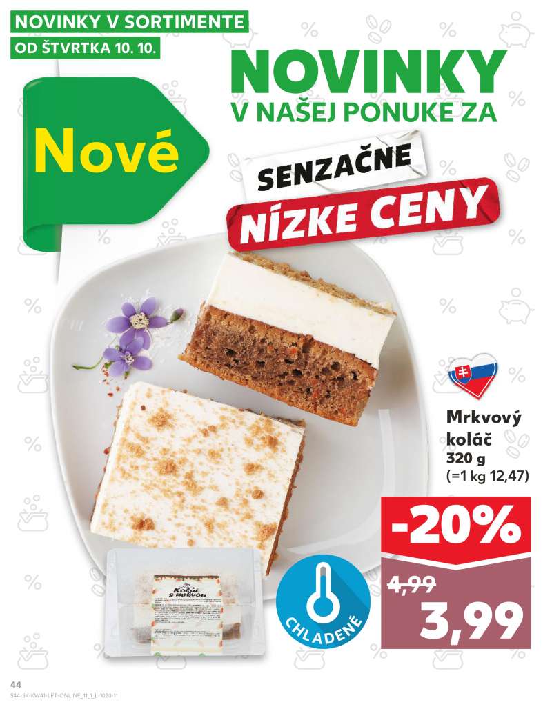 Kaufland Szlovákia Akciós Újság 44 oldal