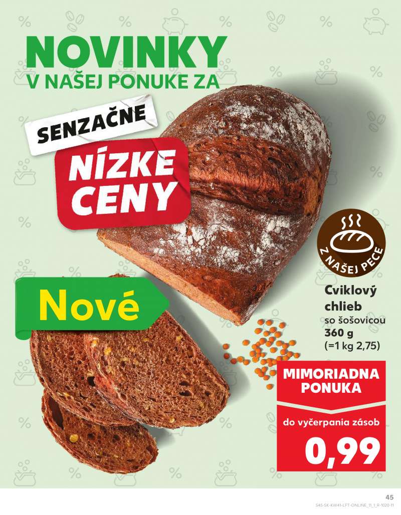 Kaufland Szlovákia Akciós Újság 45 oldal